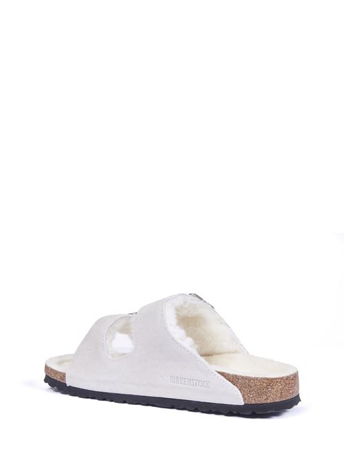 Arizona Shearling Women's Sandals antique white BIRKENSTOCK | 1026193ANTIQUE WHITE